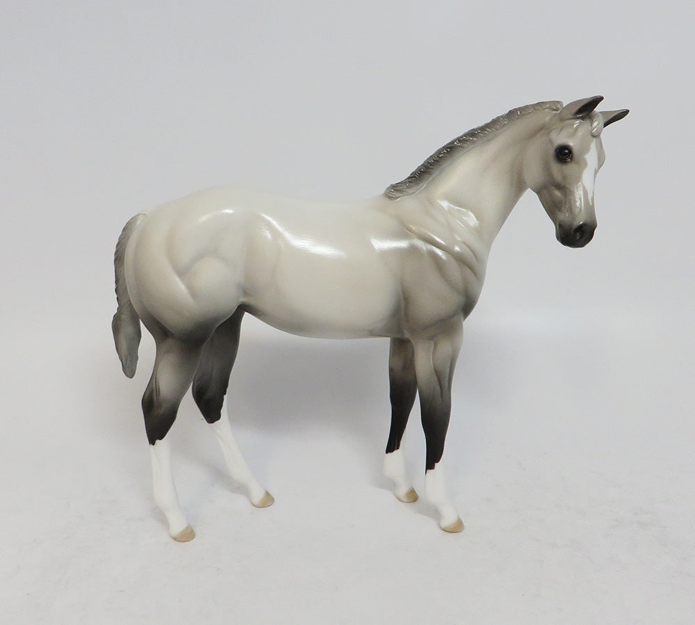 NAKIA-OOAK GREY WEANLING MODEL HORSE MIDWEST FAIR 2018