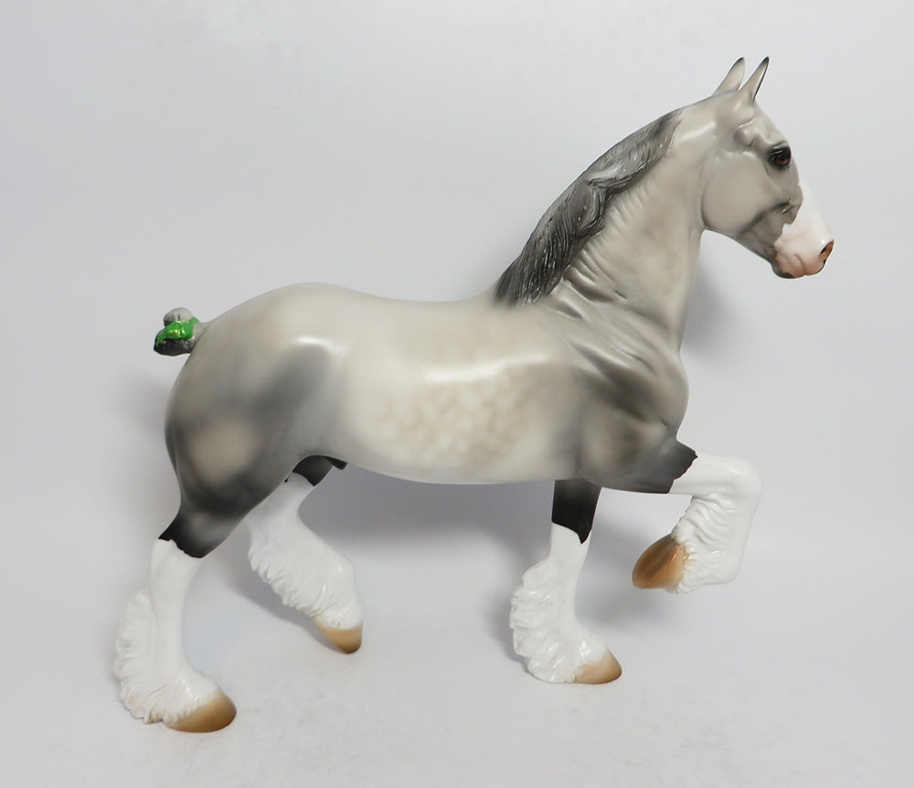CLODAH-OOAK GREY TROTTING DRAFTER MIDWEST FAIR 2018