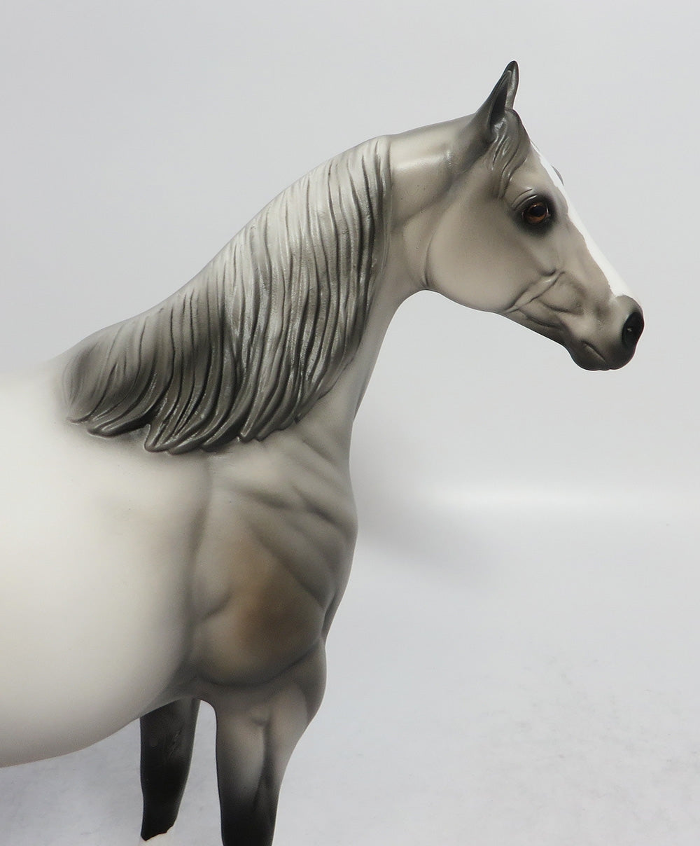 GRAYSEN-OOAK GREY ISH MODEL HORSE MIDWEST FAIR 2018