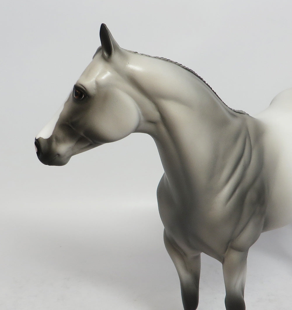 DORIAN GREY-OOAK GREY ISH MODEL HORSE MIDWEST FAIR 2018