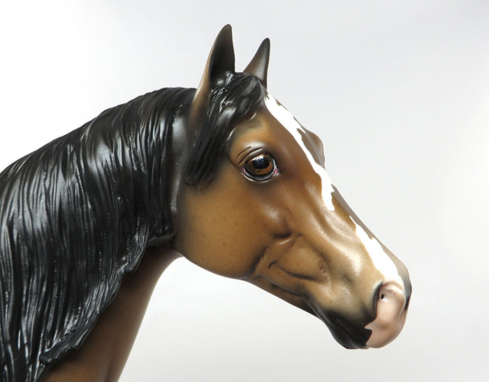 KANE-OOAK BUCKSKIN APPALOOSA ISH MODEL HORSE 9/9