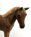 SOLO-OOAK SOOTY PALOMINO WEANLING MODEL HORSE 2/10