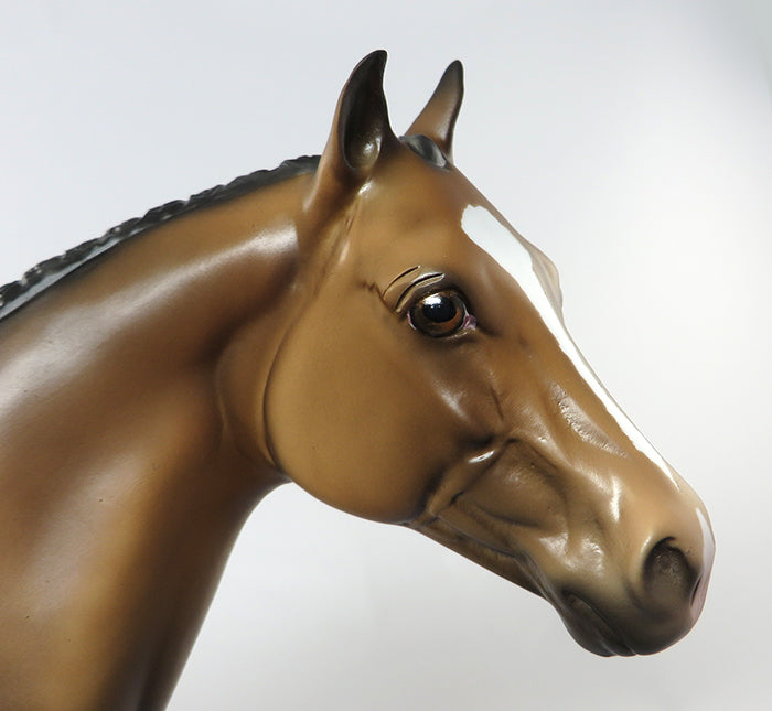 OAKLEY-OOAK BUCKSKIN ISH MODEL HORSE 9/9