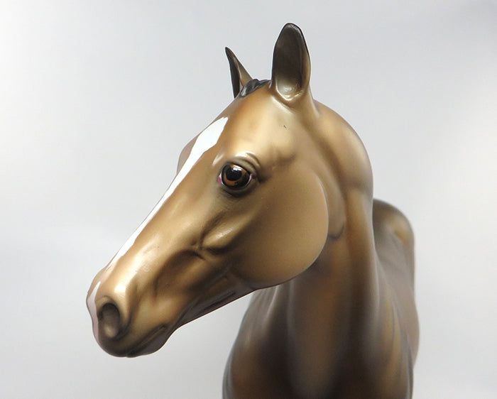 OAKLEY-OOAK BUCKSKIN ISH MODEL HORSE 9/9