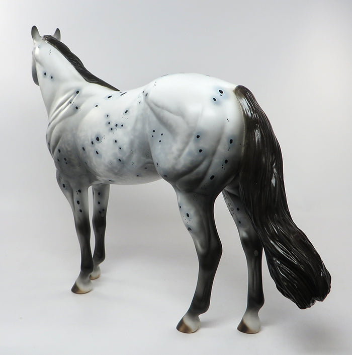 LUGER-OOAK APPALOOSA ISH MODEL HORSE 9/9