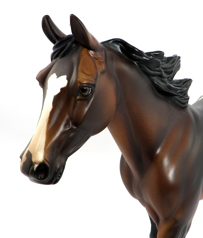 YOU SNOOZE YOU LOOSE-OOAK ROAN BAY BLANKET APPALOOSA PALOUSE MODEL HORSE 2/13