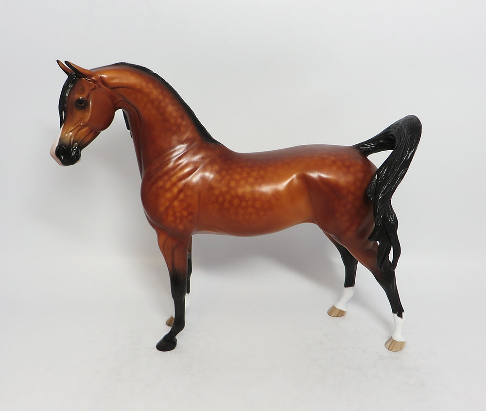 DANCE OF THE HOURS-OOAK GOLDEN BAY ARABIAN MODEL HORSE BY SHERYL LEISURE 3-1-18
