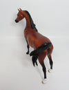 DANCE OF THE HOURS-OOAK GOLDEN BAY ARABIAN MODEL HORSE BY SHERYL LEISURE 3-1-18