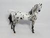 SABRE DANCE-OOAK LEOPARD APPALOOSA ARABIAN MODEL HORSE BY SHERYL LEISURE 3-1-18