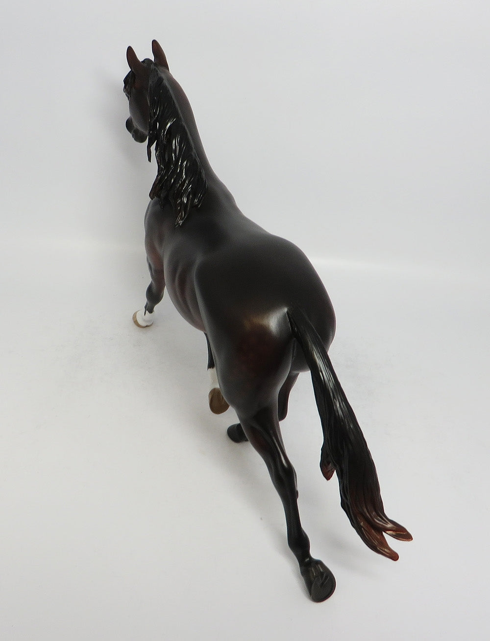 FLOWER DUET-OOAK SUNBURNT BLACK PALOUSE MODEL HORSE BY SHERYL LEISURE 3-1-18