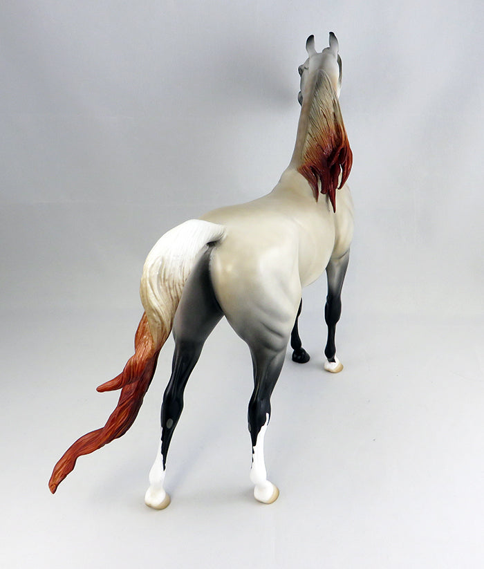 SEYTON-OOAK CHESTNUT GOING GREY  ARABIAN MODEL HORSE 9/15