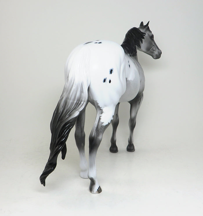 ROPER - OOAK APPALOOSA ISH MODEL HORSE - 3/18