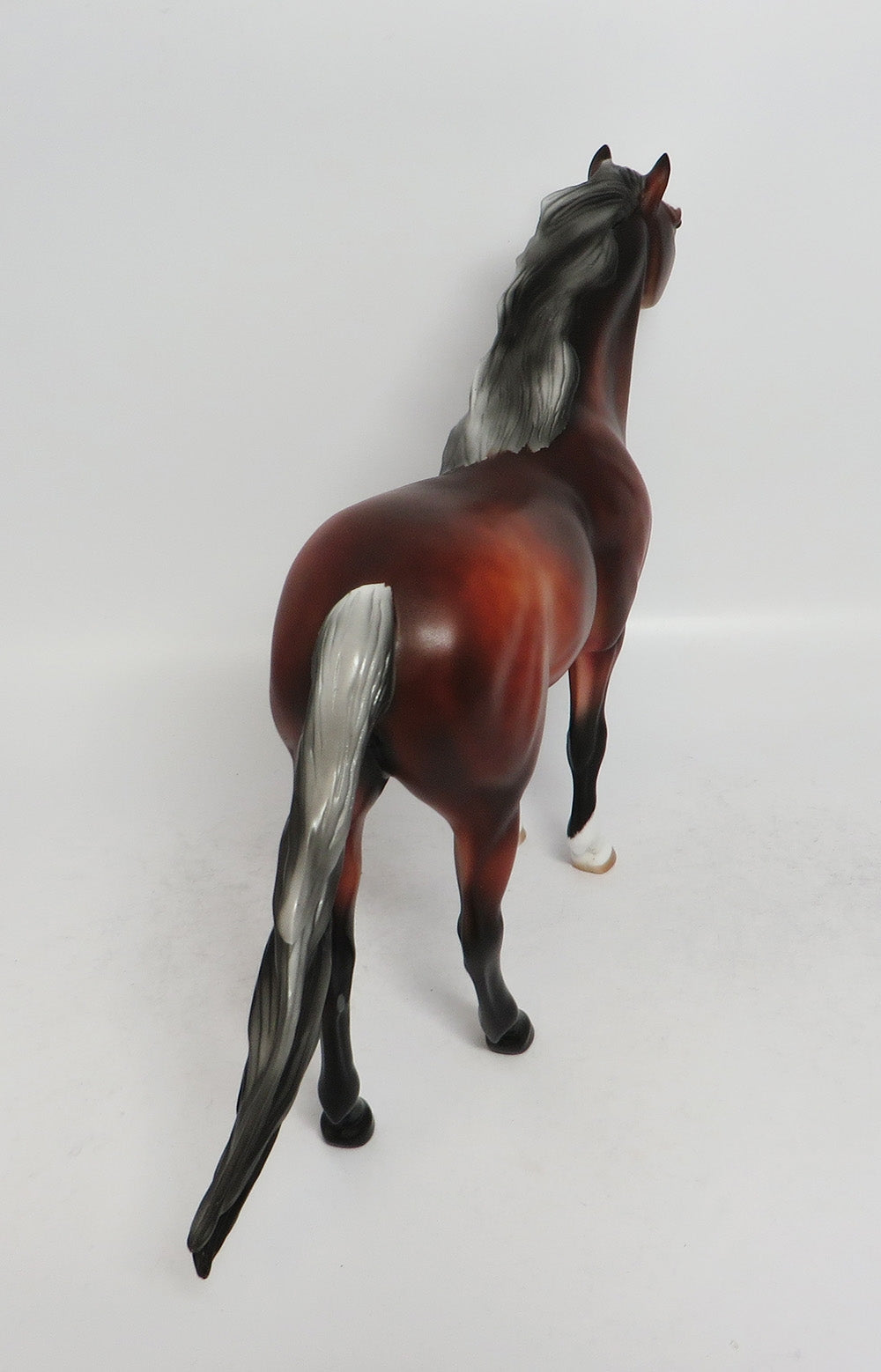 GOT MY WISH-OOAK SILVER BAY MUSTANG MODEL HORSE 3-9-18