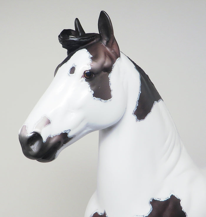 stone horse paint drafter neon lights