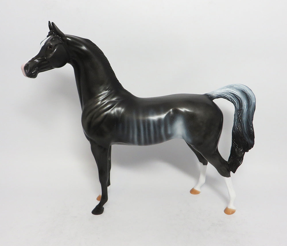 RUBIN-OOAK RABICANO ARABIAN MODEL HORSE 3/9/18