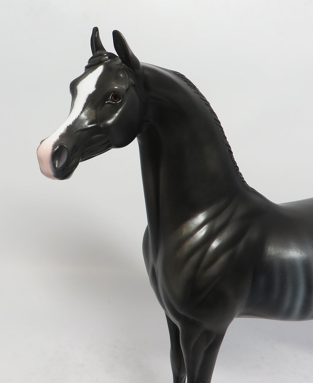 RUBIN-OOAK RABICANO ARABIAN MODEL HORSE 3/9/18