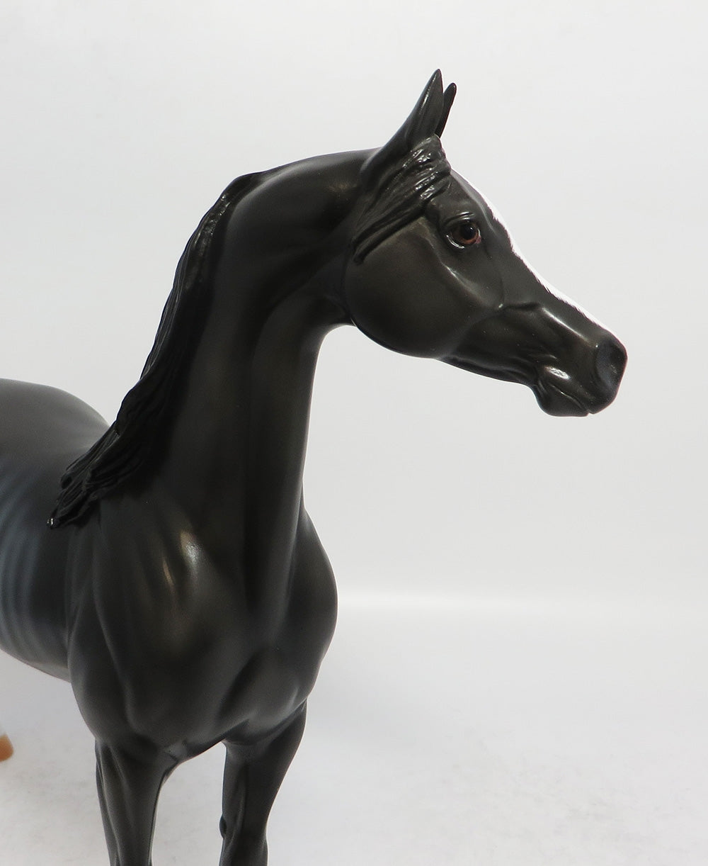 RUBIN-OOAK RABICANO ARABIAN MODEL HORSE 3/9/18