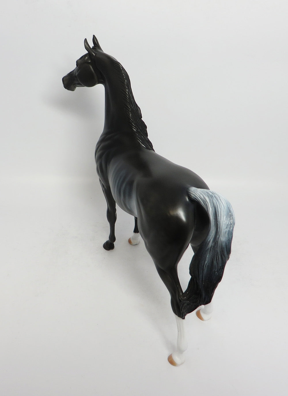 RUBIN-OOAK RABICANO ARABIAN MODEL HORSE 3/9/18