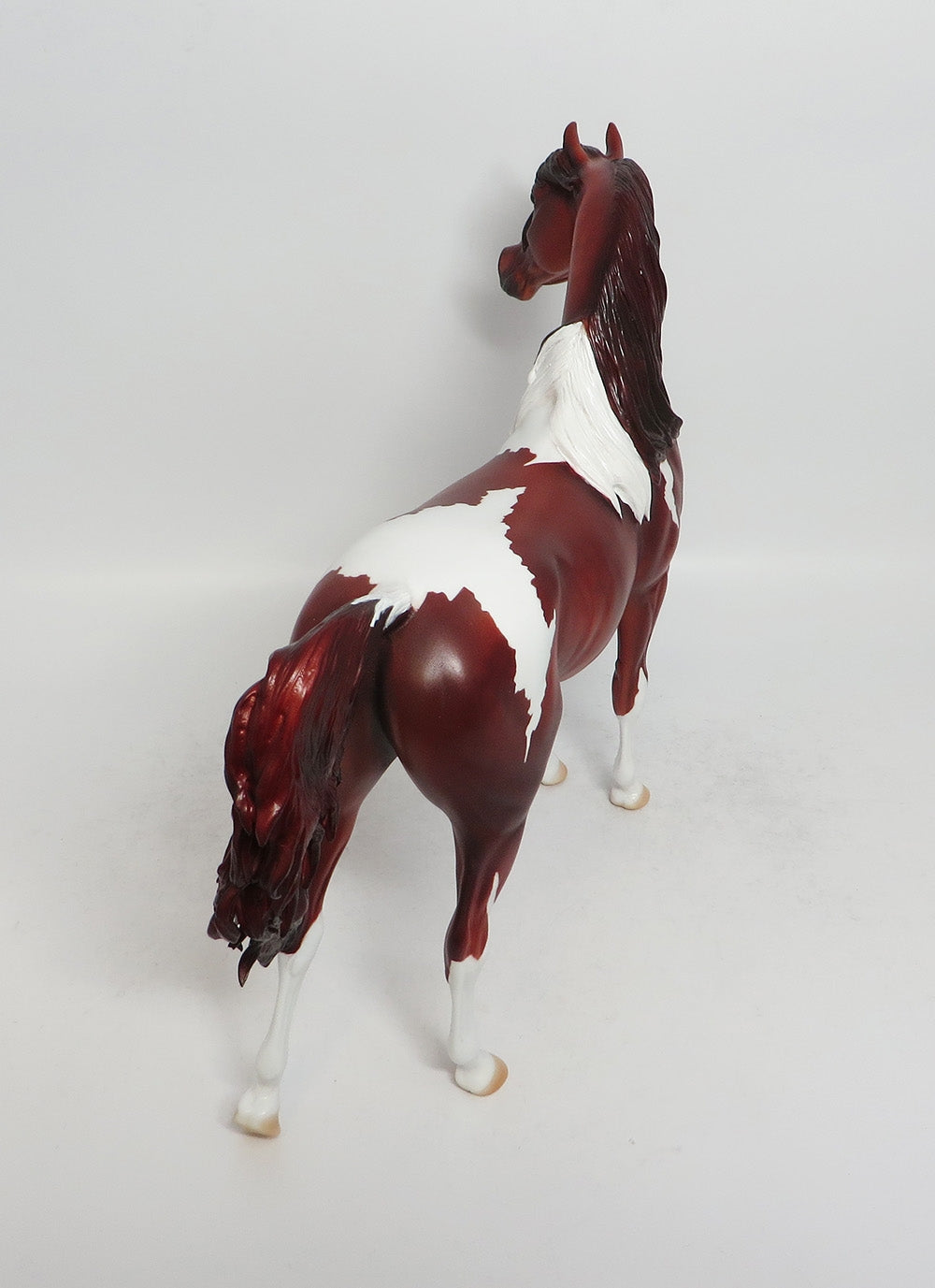 DAYTON - LE7 CHESTNUT PINTO ARABIAN MODEL HORSE EA 2018