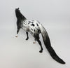 DOPPELGANGER~OOAK LOUD APPALOOSA PUDDLE TAIL PONY MODEL HORSE 8/2/17