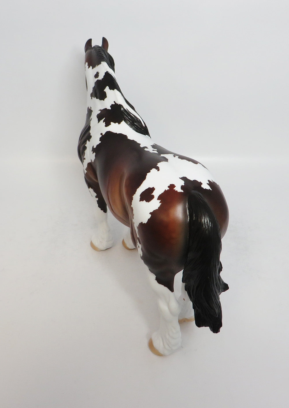 NEVER ENDING STORY-OOAK DAPPLE BAY PAINT BUNNY MODEL HORSE BY DAWN QUICK MIDWEST FAIR 2018