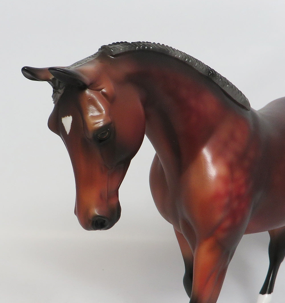 BECAUSE IM GOOD-LE-7 DAPPLE SILVER BAY PALOUSE MODEL HORSE EQUINE AFFAIRE 2018