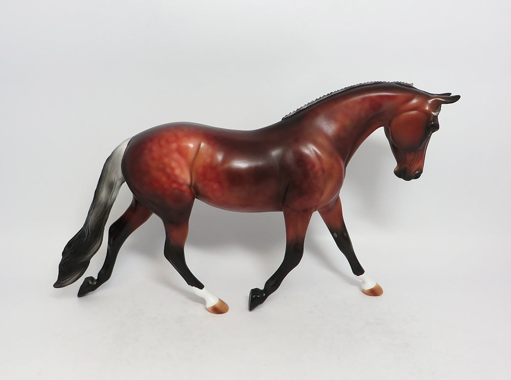 BECAUSE IM GOOD-LE-7 DAPPLE SILVER BAY PALOUSE MODEL HORSE EQUINE AFFAIRE 2018