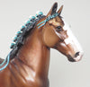 ALL ABOUT ME - OOAK BAY TROTTING DRAFTER MODEL HORSE - 3/17