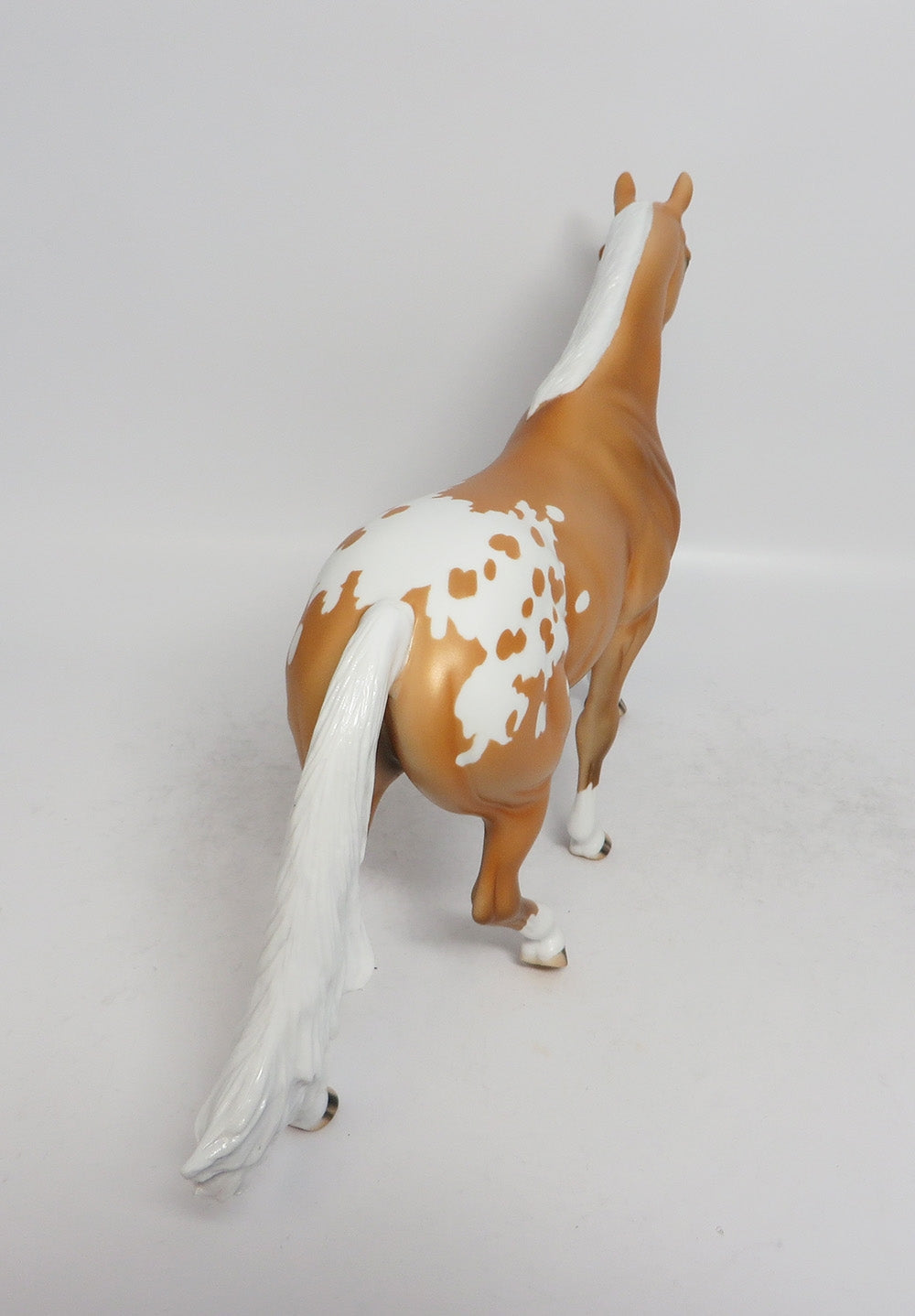 HOT GOSSIP - OOAK PALOMINO APPALOOSA PONY MODEL HORSE MW2018