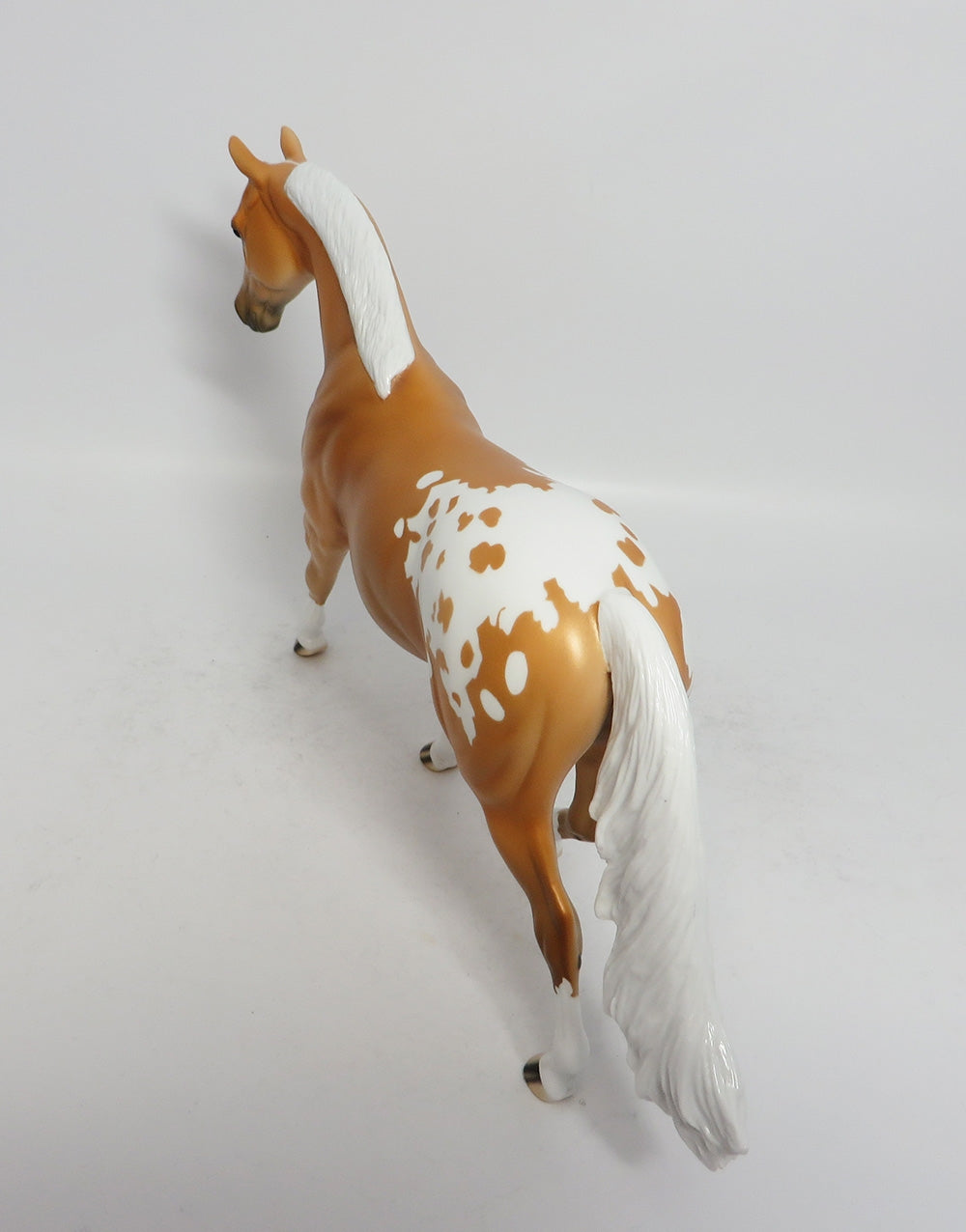 HOT GOSSIP - OOAK PALOMINO APPALOOSA PONY MODEL HORSE MW2018