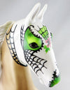 THE GREEN GOBLIN-OOAK PALOMINO SUGAR SKULL SADDLEBRED BY DAWN QUICK 9/16