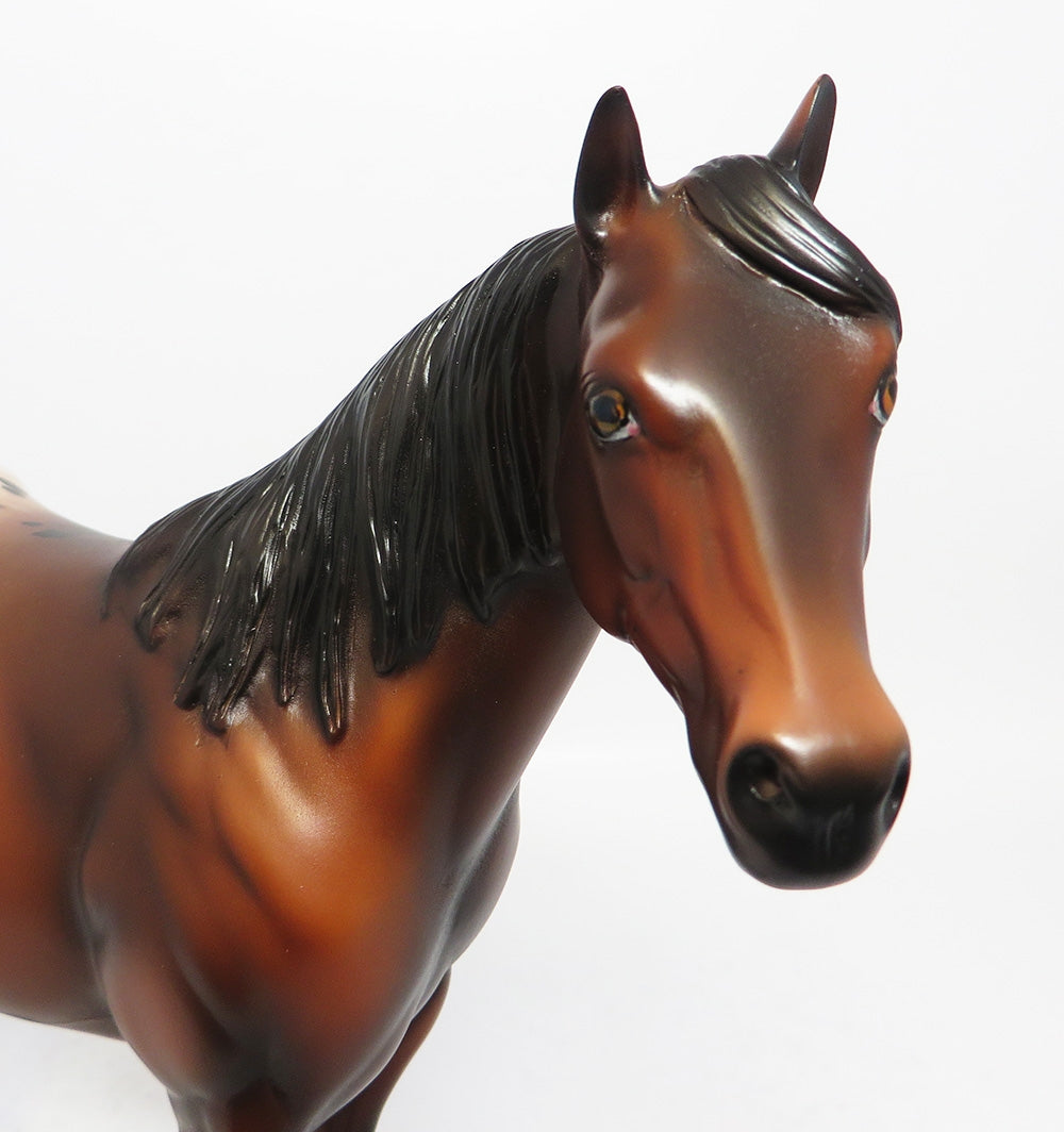 INVITATION 2 DANCE~OOAK BAY APPALOOSA ISH MODEL HORSE