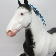 AIRMAN-OOAK SABINO TROTTING DRAFTER MODEL HORSE 8/1/17