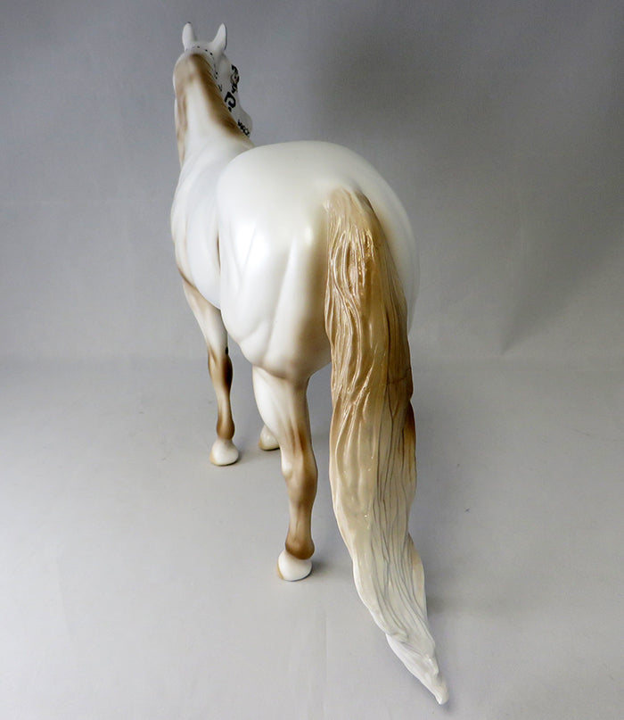 DOODLE&#39;S-OOAK SUGAR SKULL ISH MODEL HORSE BY DAWN QUICK 9/16