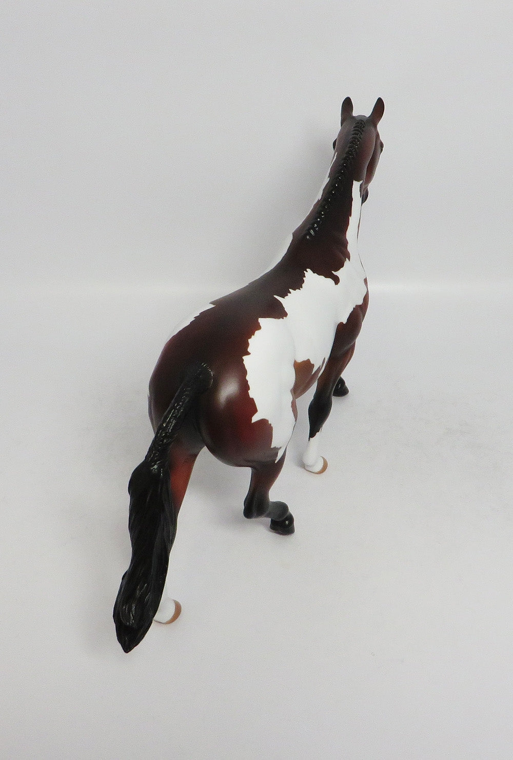 BREEZY - OOAK BAY PINTO PONY MODEL HORSE EA2018