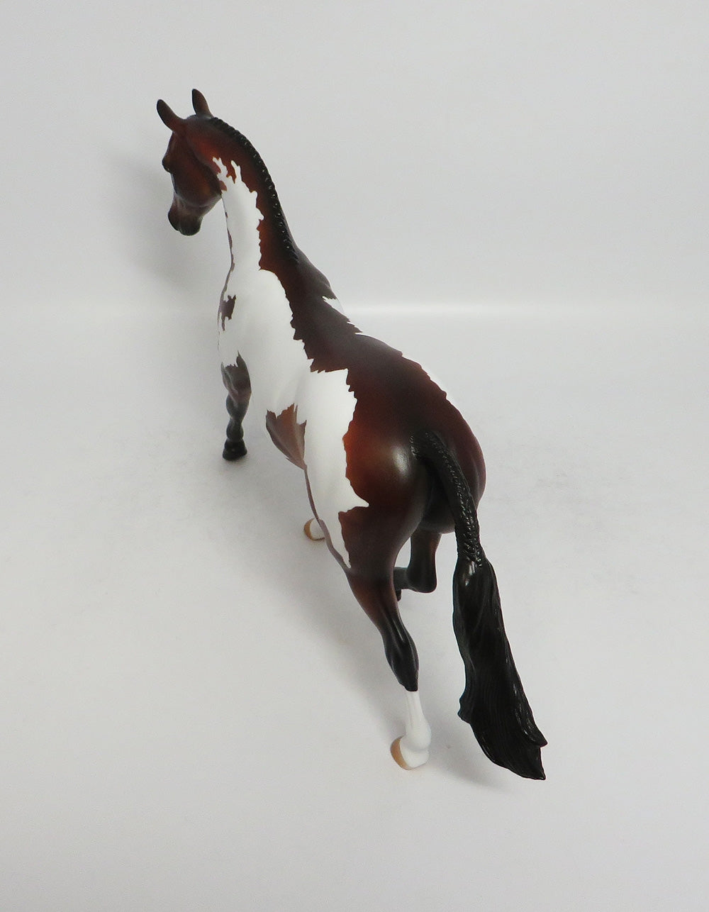 BREEZY - OOAK BAY PINTO PONY MODEL HORSE EA2018