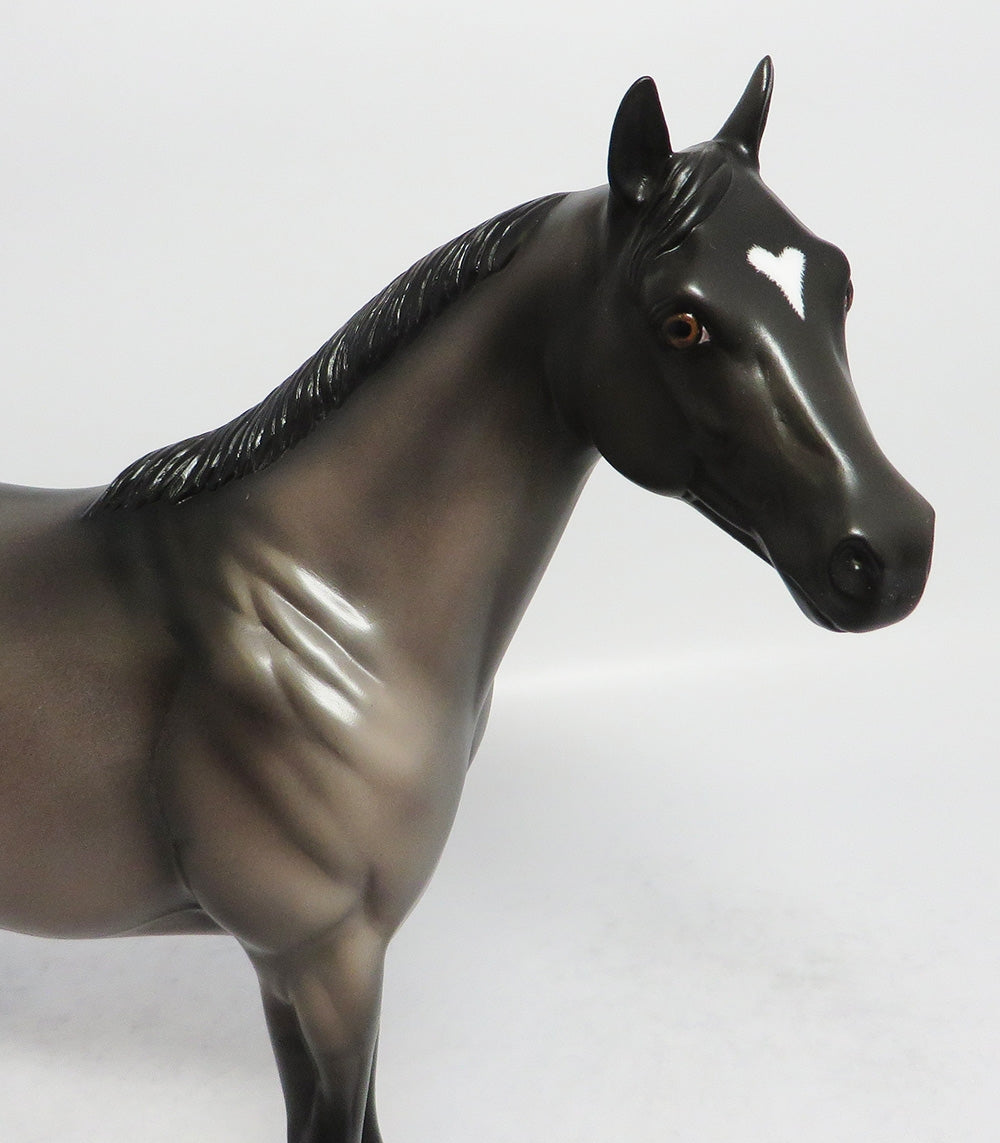 LOVER BOI - OOAK GRULLA ISH MODEL HORSE MW2018