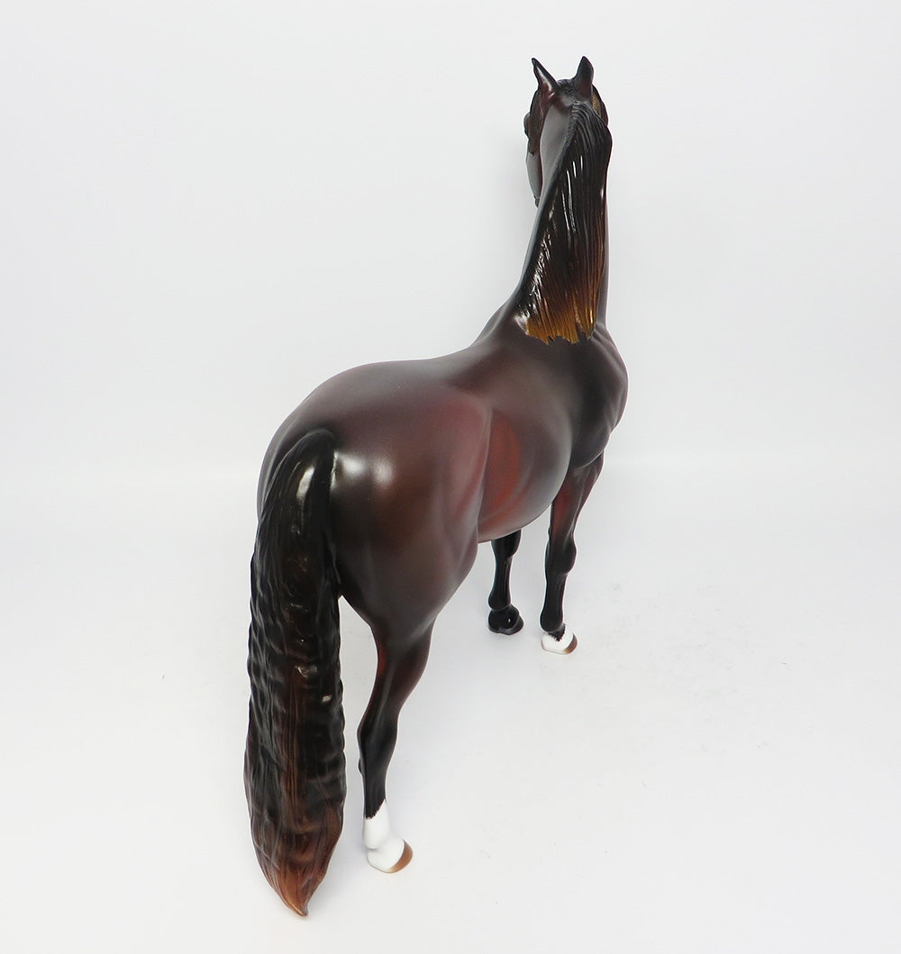 FIVE POINTS-OOAK ROSE BAY MORGAN MODEL HORSE 12-12-17
