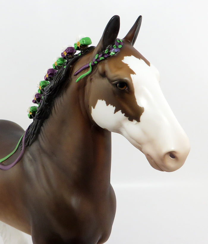 Purple &amp; Green Bobs