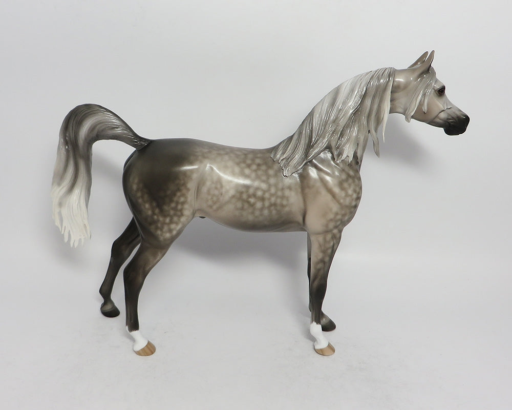 SOULVILLE-OOAK STAR DAPPLE ARABIAN MODEL HORSE BY SHERYL LEISURE 3/12/18