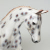 SERGEANT FRECKLES - OOAK CHESTNUT APPALOOSA PONY MODEL HORSE - 3/18