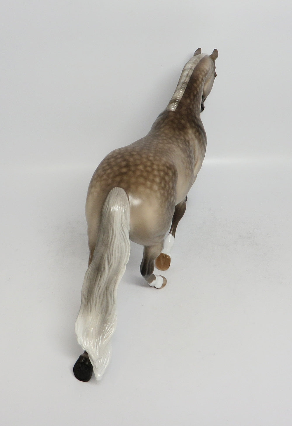 WHISPER NOT-OOAK STAR SILVER DAPPLE PALOUSE MODEL HORSE BY SHERYL LEISURE 3/12/18