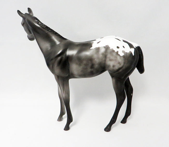 LARCENY &amp; LACE-OOAK APPALOOSA WEANLING MODEL HORSE 9/21