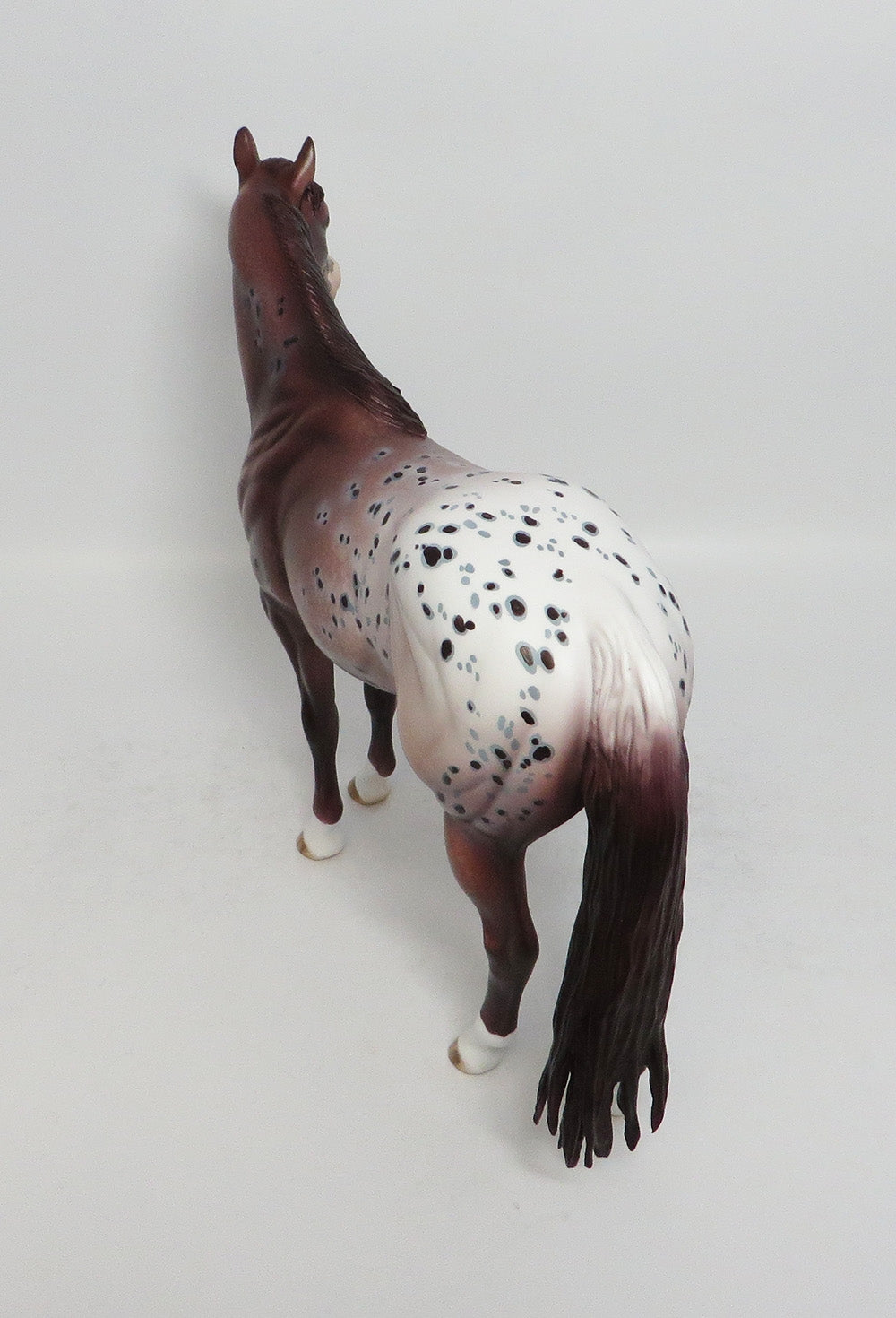 RED RIVER ROCK-OOAK APPALOOSA ISH MODEL HORSE BY DAWN QUICK 3/15/18