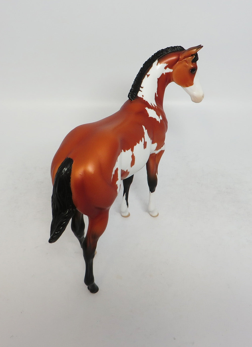 RAFF-OOAK BAY PINTO WEANLING MODEL HORSE 3/16/18