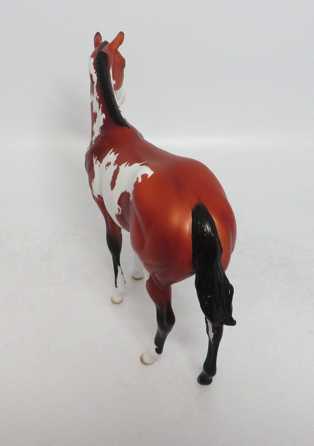 RIFF-OOAK BAY PINTO WEANLING MODEL HORSE 3/16/18