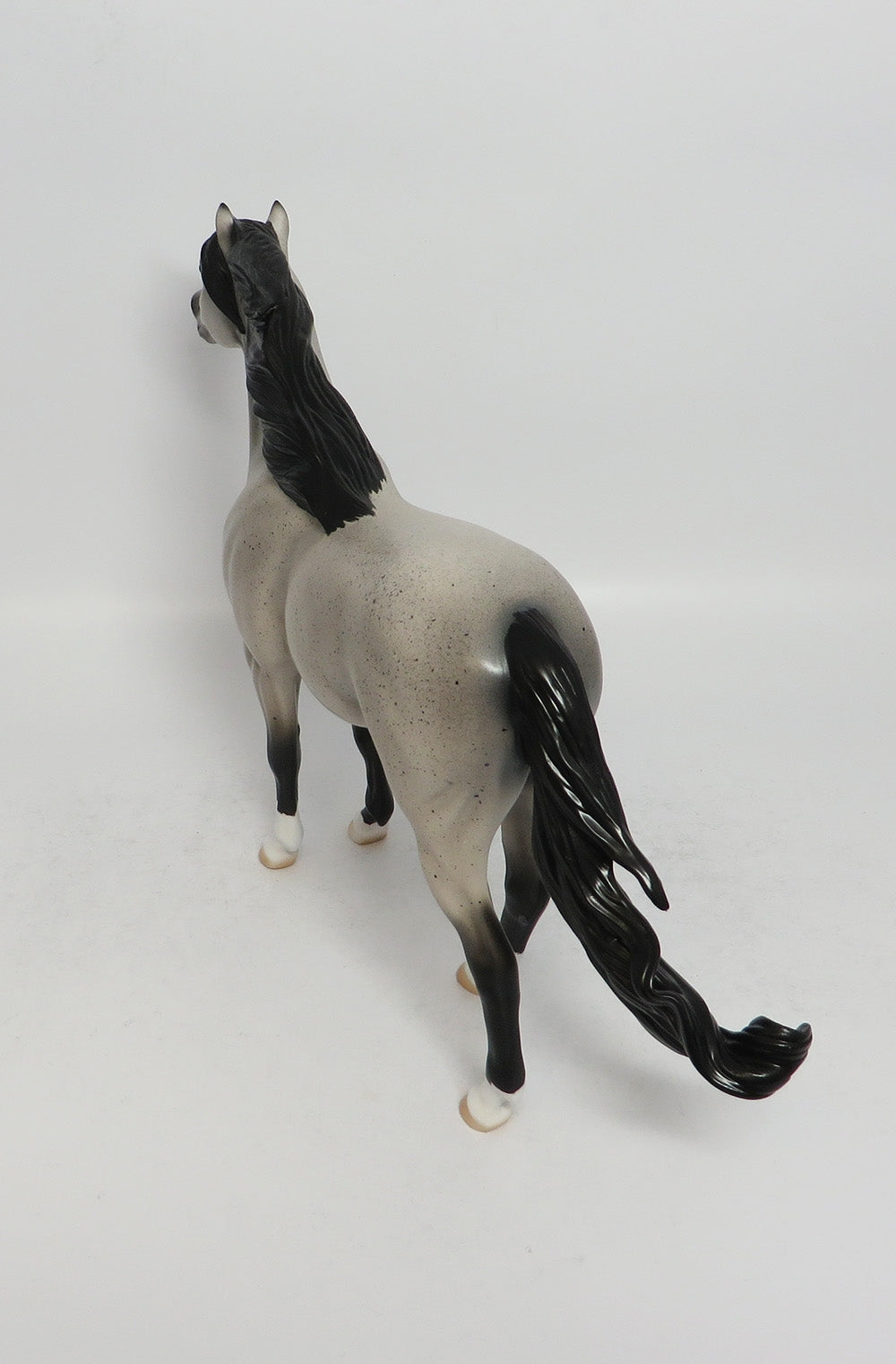 SUMMER TIME BLUES - OOAK BLUE ROAN MUSTANG MODEL HORSE MW2018