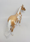 LET ME BE YOUR HERO-OOAK PALOMINO PINTO MODEL HORSE 3/16/18