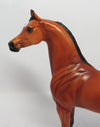 NIGHTINGALE-OOAK BAY ARABIAN MODEL HORSE 3/16/18