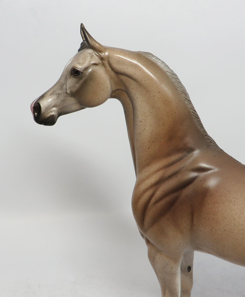 CORONATION-OOAK FLEABIT ARABIAN MODEL HORSE BY DAWN QUICK 3/21/18